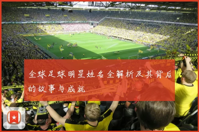全球足球明星姓名全解析及其背后的故事与成就