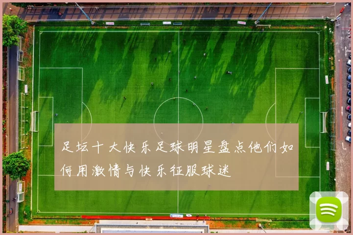 足坛十大快乐足球明星盘点他们如何用激情与快乐征服球迷